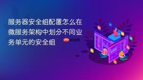服务器安全组配置怎么在微服务架构中划分不同业务单元的安全组