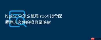 Nginx 中怎么使用 root 指令配置静态文件的根目录映射