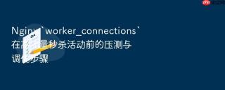 nginx `worker_connections`在高流量秒杀活动前的压测与调优步骤