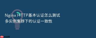 Nginx HTTP基本认证怎么测试多实例集群下的认证一致性