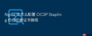 nginx 中怎么配置 ocsp stapling 的信任根证书路径