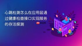 心跳检测怎么在应用层通过健康检查接口实现服务的存活探测
