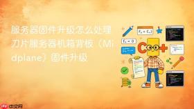 服务器固件升级怎么处理刀片服务器机箱背板(midplane)固件升级
