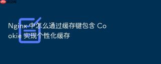 nginx 中怎么通过缓存键包含 cookie 实现个性化缓存