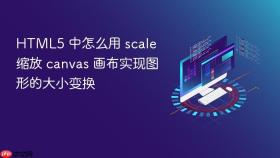 HTML5 中怎么用 scale 缩放 canvas 画布实现图形的大小变换