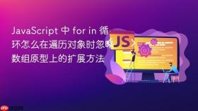 JavaScript 中 for in 循环怎么在遍历对象时忽略数组原型上的扩展方法
