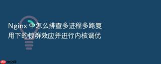 Nginx 中怎么排查多进程多路复用下的惊群效应并进行内核调优