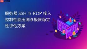 服务器 ssh 与 rdp 接入控制性能压测与极限稳定性评估方案