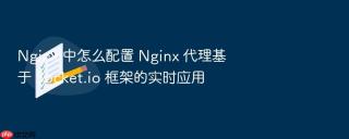 nginx 中怎么配置 nginx 代理基于 socket.io 框架的实时应用