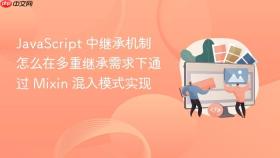 JavaScript 中继承机制怎么在多重继承需求下通过 Mixin 混入模式实现