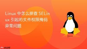 linux 中怎么排查 selinux 引起的文件权限掩码异常问题