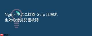 nginx 中怎么排查 gzip 压缩未生效的常见配置故障