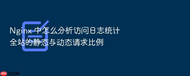 nginx 中怎么分析访问日志统计全站的静态与动态请求比例