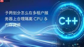 子网划分怎么在多租户服务器上合理隔离 cpu 与内存资源