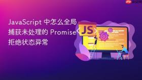 javascript 中怎么全局捕获未处理的 promise 拒绝状态异常