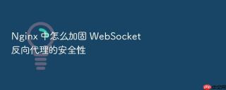 Nginx 中怎么加固 WebSocket 反向代理的安全性