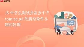 JS 中怎么测试并发多个 Promise.all 的竞态条件与超时处理