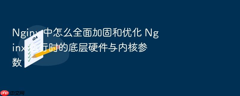 nginx 中怎么全面加固和优化 nginx 运行时的底层硬件与内核参数