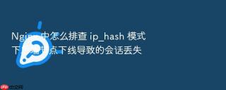 nginx 中怎么排查 ip_hash 模式下后端节点下线导致的会话丢失