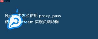 nginx 中怎么使用 proxy_pass 结合 upstream 实现负载均衡