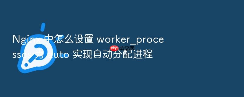 nginx 中怎么设置 worker_processes 为 auto 实现自动分配进程