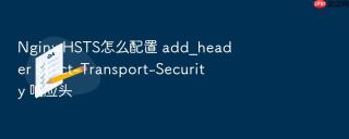 Nginx HSTS怎么配置 add_header Strict-Transport-Security 响应头