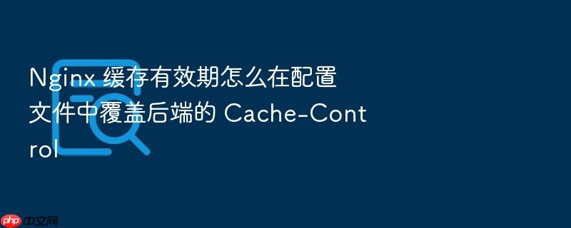 nginx 缓存有效期怎么在配置文件中覆盖后端的 cache-control