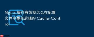 nginx 缓存有效期怎么在配置文件中覆盖后端的 cache-control