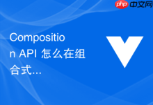 Composition API 怎么在组合式函数中优雅集成第三方 SDK（如地图或图表）