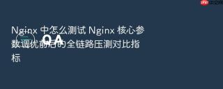 Nginx 中怎么测试 Nginx 核心参数调优前后的全链路压测对比指标