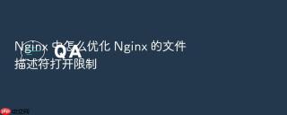 nginx 中怎么优化 nginx 的文件描述符打开限制