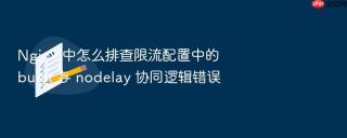 nginx 中怎么排查限流配置中的 burst 与 nodelay 协同逻辑错误