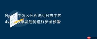 nginx 中怎么分析访问日志中的 4xx 错误爆发趋势进行安全预警