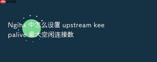 nginx 中怎么设置 upstream keepalive 最大空闲连接数