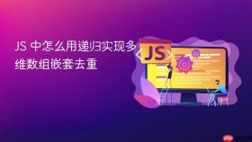 js 中怎么用递归实现多维数组嵌套去重