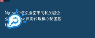 Nginx 中怎么全面审阅和加固企业级 Nginx 反向代理核心配置基线