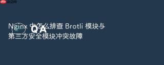 nginx 中怎么排查 brotli 模块与第三方安全模块冲突故障