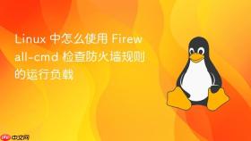 linux 中怎么使用 firewall-cmd 检查防火墙规则的运行负载