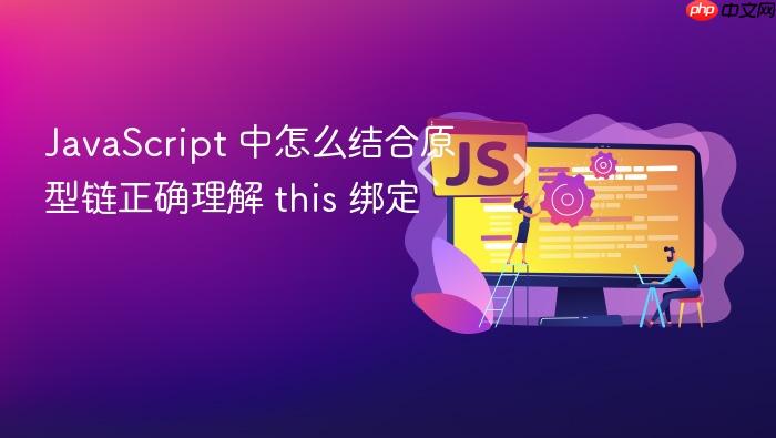 javascript 中怎么结合原型链正确理解 this 绑定