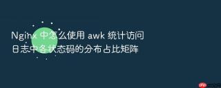 nginx 中怎么使用 awk 统计访问日志中各状态码的分布占比矩阵