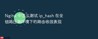 nginx 中怎么测试 ip_hash 在全链路压测环境下的路由收敛表现