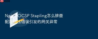 Nginx OCSP Stapling怎么排查配置语法错误引发的网关异常
