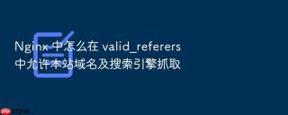 nginx 中怎么在 valid_referers 中允许本站域名及搜索引擎抓取