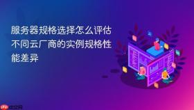 服务器规格选择怎么评估不同云厂商的实例规格性能差异