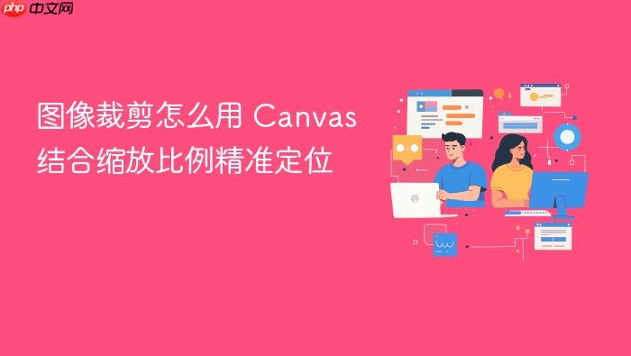 图像裁剪怎么用 canvas 结合缩放比例精准定位