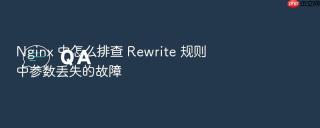 Nginx 中怎么排查 Rewrite 规则中参数丢失的故障