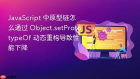 JavaScript 中原型链怎么通过 Object.setPrototypeOf 动态重构导致性能下降