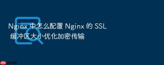 nginx 中怎么配置 nginx 的 ssl 缓冲区大小优化加密传输