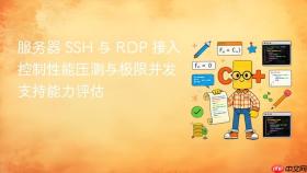 服务器 ssh 与 rdp 接入控制性能压测与极限并发支持能力评估
