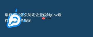 缓存绕过怎么制定企业级nginx缓存绕过安全规范